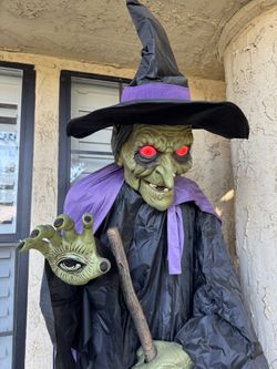 Animated Halloween Witch (Read Description For Messaging Me)