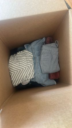 Box Of Woman Clothes