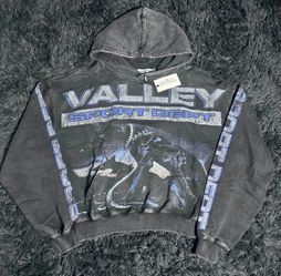 VALLEY Sport Dept Distressed Hoodie Size M