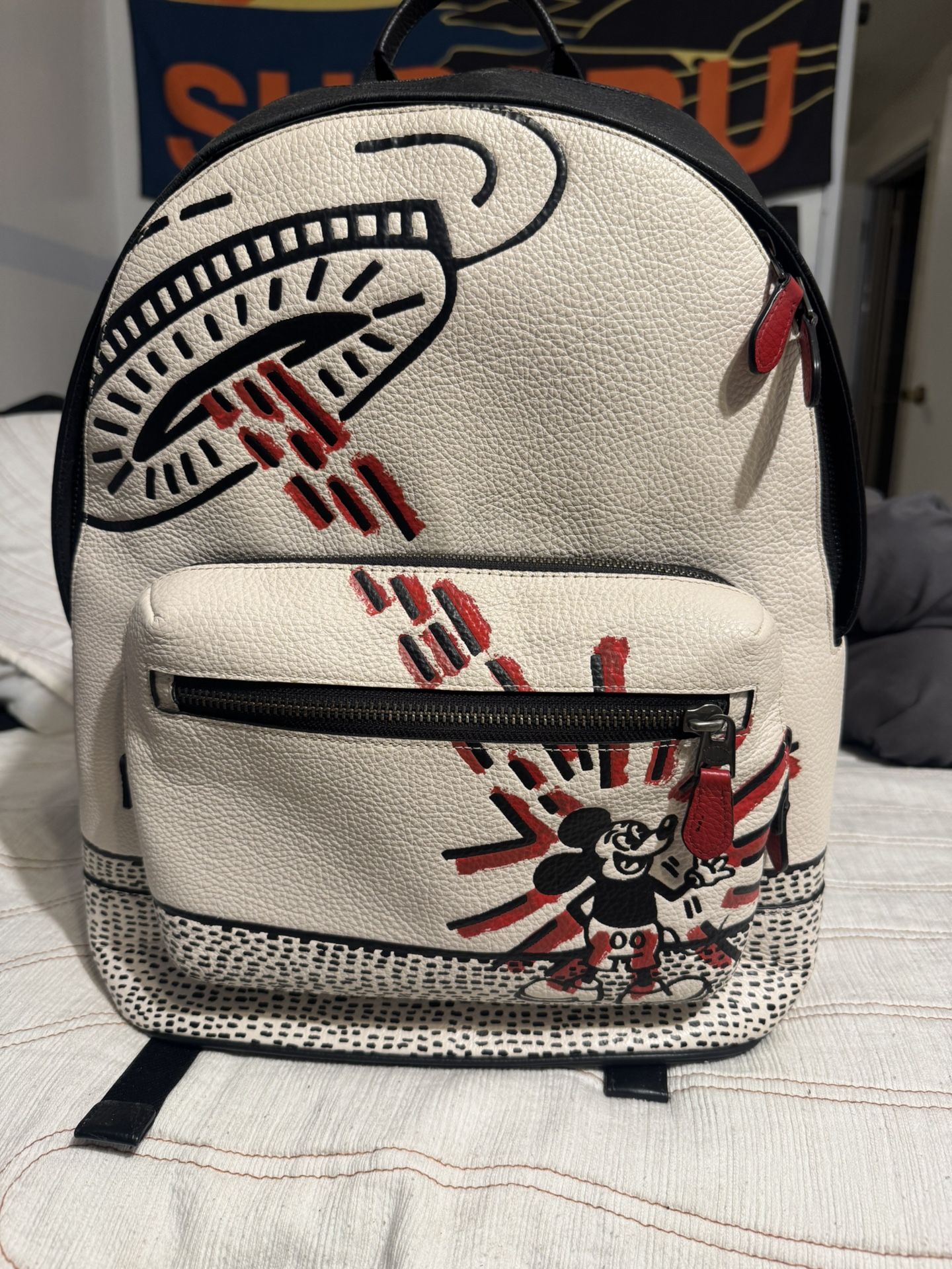 Mickey Mouse Coach Keith Haring