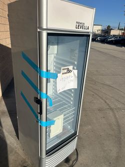 Premium Levella Single Glass Door Display comercial Refrigerator