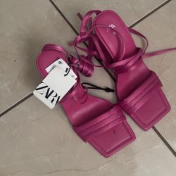 Zara Pink heels 