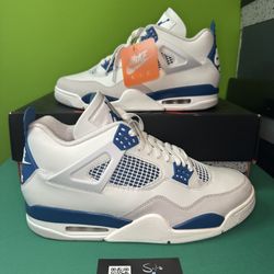 Air Jordan 4 Retro “Military Blue” NEW Size 12 OG ALL FV5029-141