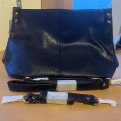 Bella Russo Black Faux Leather Bag