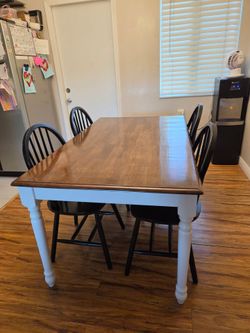 Dining table with 4 chairs