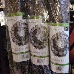 Black Decorative Mesh