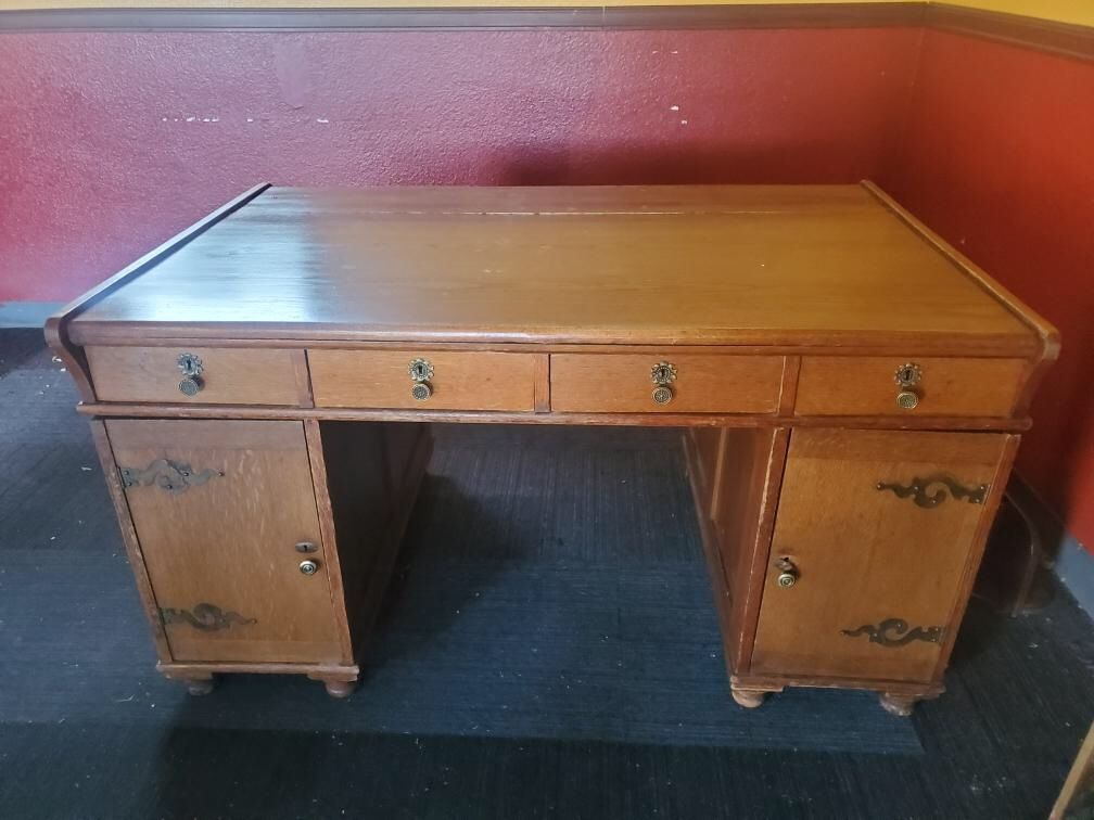 Desk Solid Oak