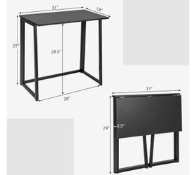 Folding Desk + Office Chair – Excellent Condition – $90