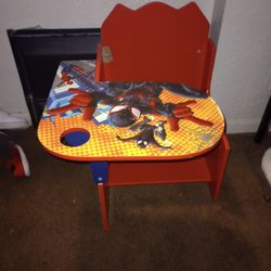 Spiderman Toddler Desk