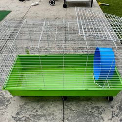 Small animal Cage On Wheels 