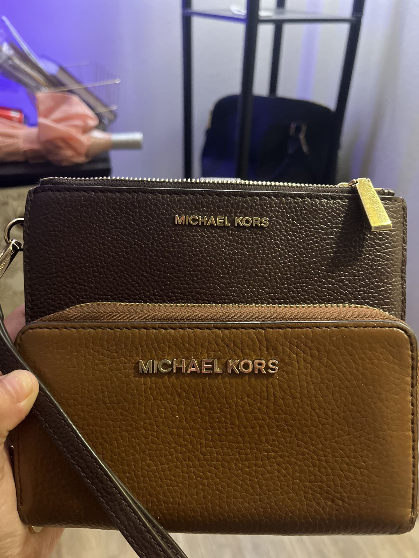 2 Michael Kors Wallets