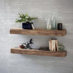 West Elm Floating Shelves
