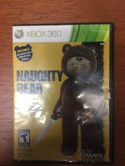 Xbox 360 naughty bear gold edition