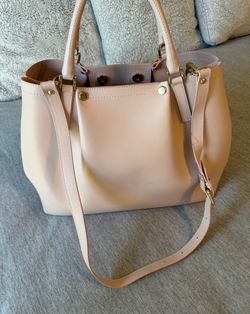 Pink Leather Purse