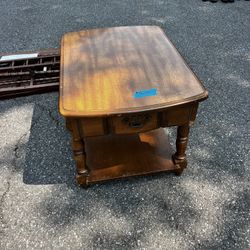 End Table Real Wood