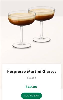 Espresso Martini Glasses