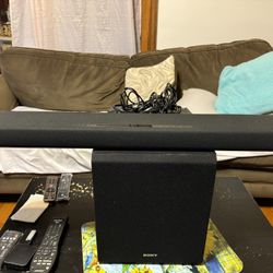 Yamaha ATS-1080 sound bar + Sony 10” power subwoofer