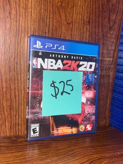 PlayStation Video Game Ps5 ps4 NBA 2K20 Basketball