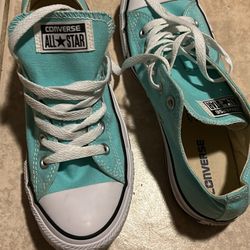 Teal Converse All Star Women’s Size 9 