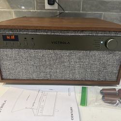 Victrola Century 6-in-1 Vinyl Record Player & Music Center