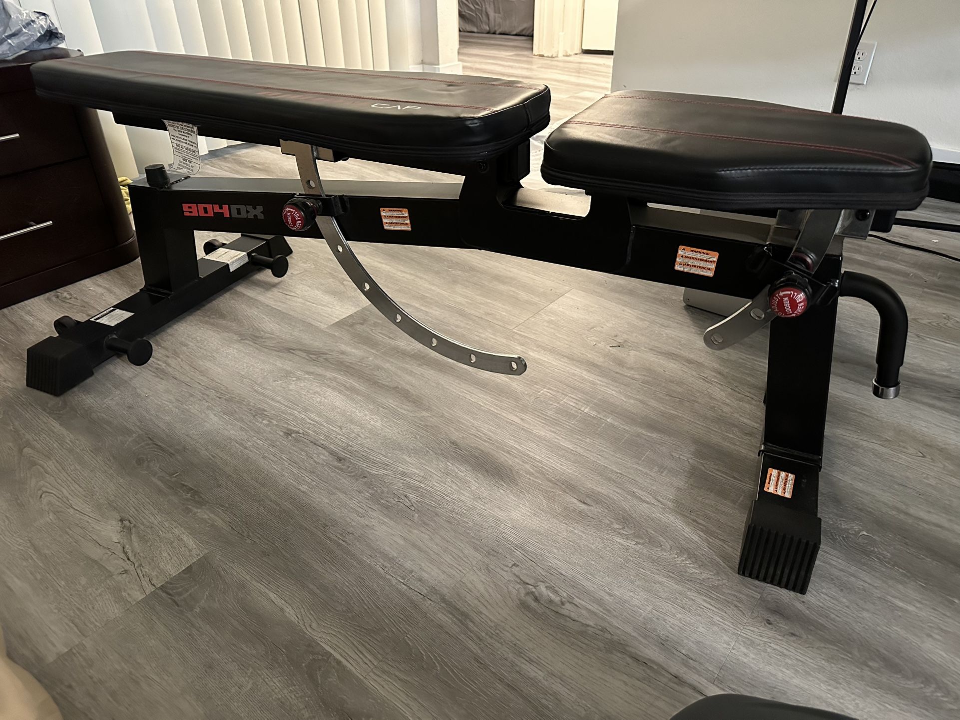 For Sale: CAP Strength Deluxe FID Weight Bench – $50 (Like New)