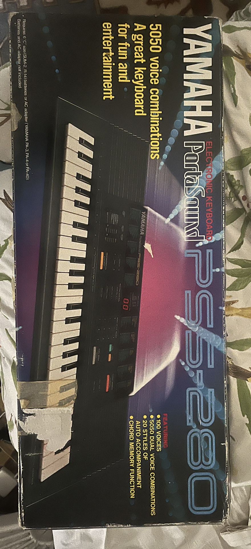 Vintage 1986 Yamaha PSS-280 Keyboard