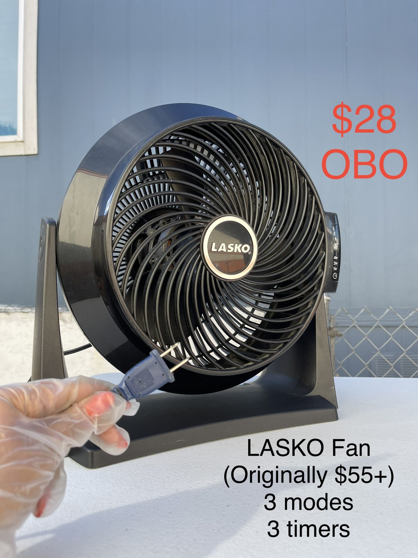 LASKO Fan High Speed Capacity 