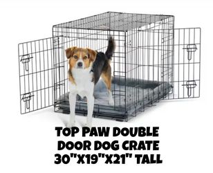 DOUBLE DOOR DOG CRATE/KENNEL 