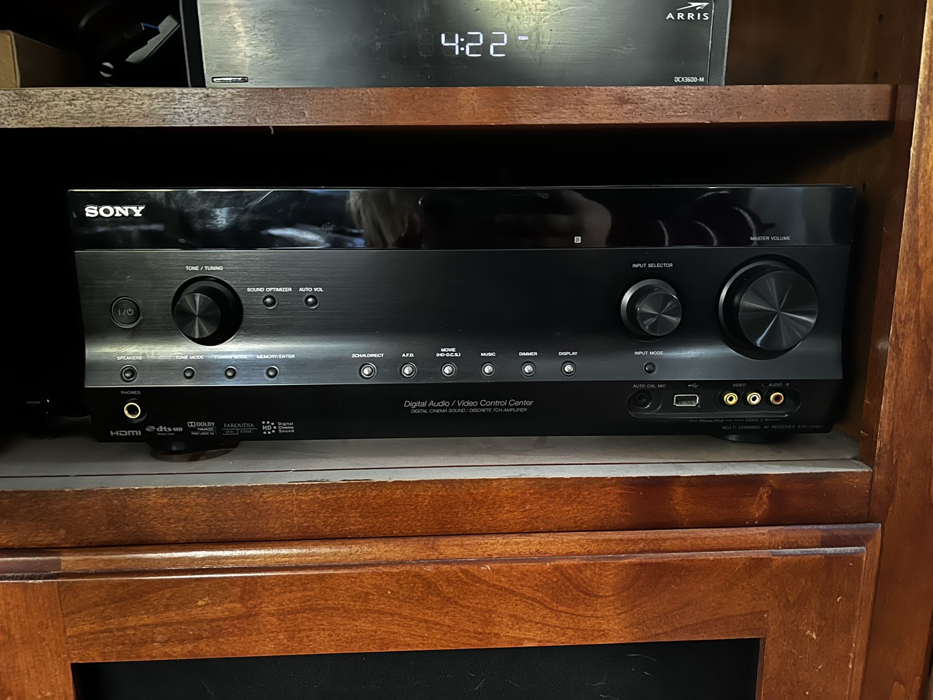 Sony Receiver And Bose Speakers