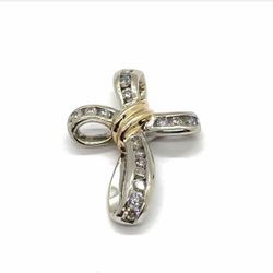 16 Diamond 14K WG Pendant 2.2G EPJ026066