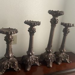Candle Holders 4- Of them  $70