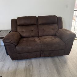 electric reclining sofa and loveseat set