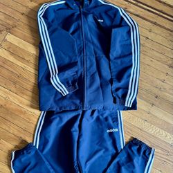 Adidas 2pc Hoofed Stripe Jogger Lightweight  Sz L:T