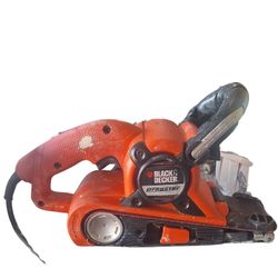 Black & Decker Dragster Belt Sander w/ Dust Collector + 2 Sanding Belt Replacements