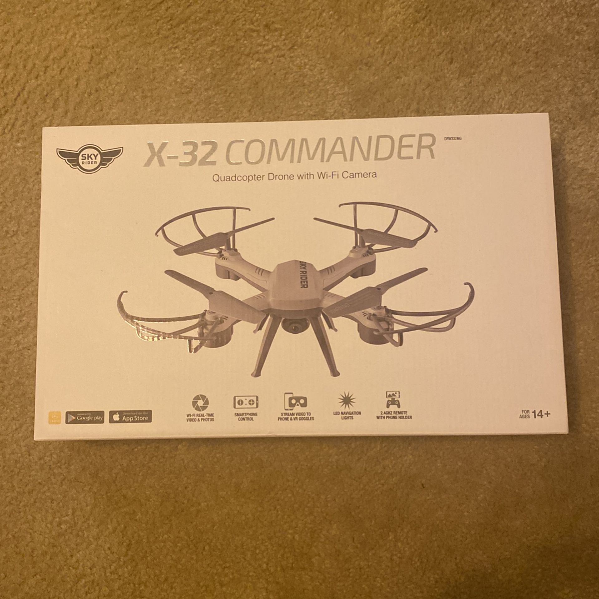 Brand new In Box X-32 Commander Drone With Camera