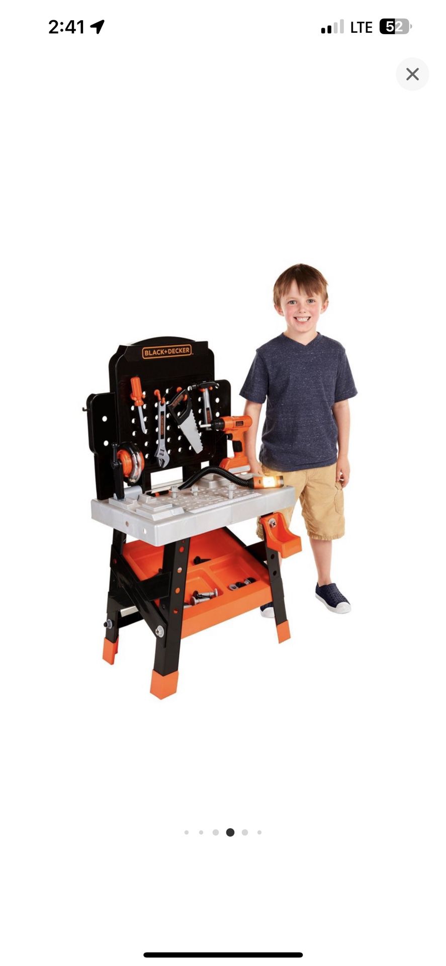 Black & Decker Kids Workbench And Tools for Sale in Sacramento, CA