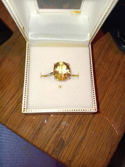 Silver 925 4.7 CT Gemstone Ring