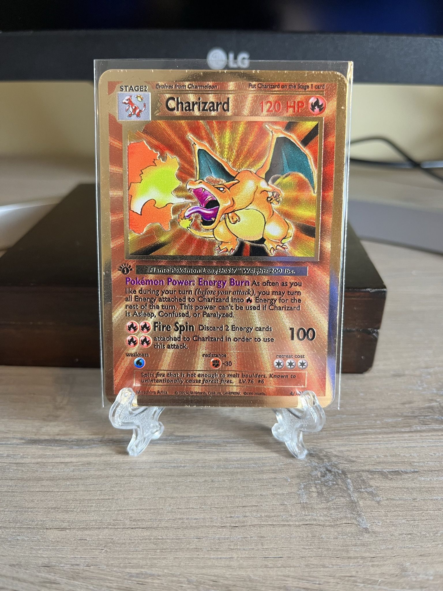 Charizard Gold Card