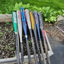 Just Came Across 7 Bats 20.00 EACH Bat