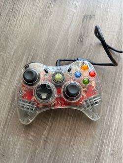 Afterglow Wired Controller for XBOX 360 (clear)