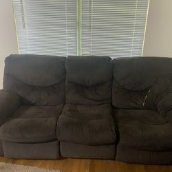 Power Reclining Sofa and Chair
