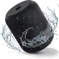 Bluetooth Speakers,Portable Wireless Speaker with 15W Stereo Sound, Active Extra Bass, IPX6 Waterproof Shower Speaker, TWS
