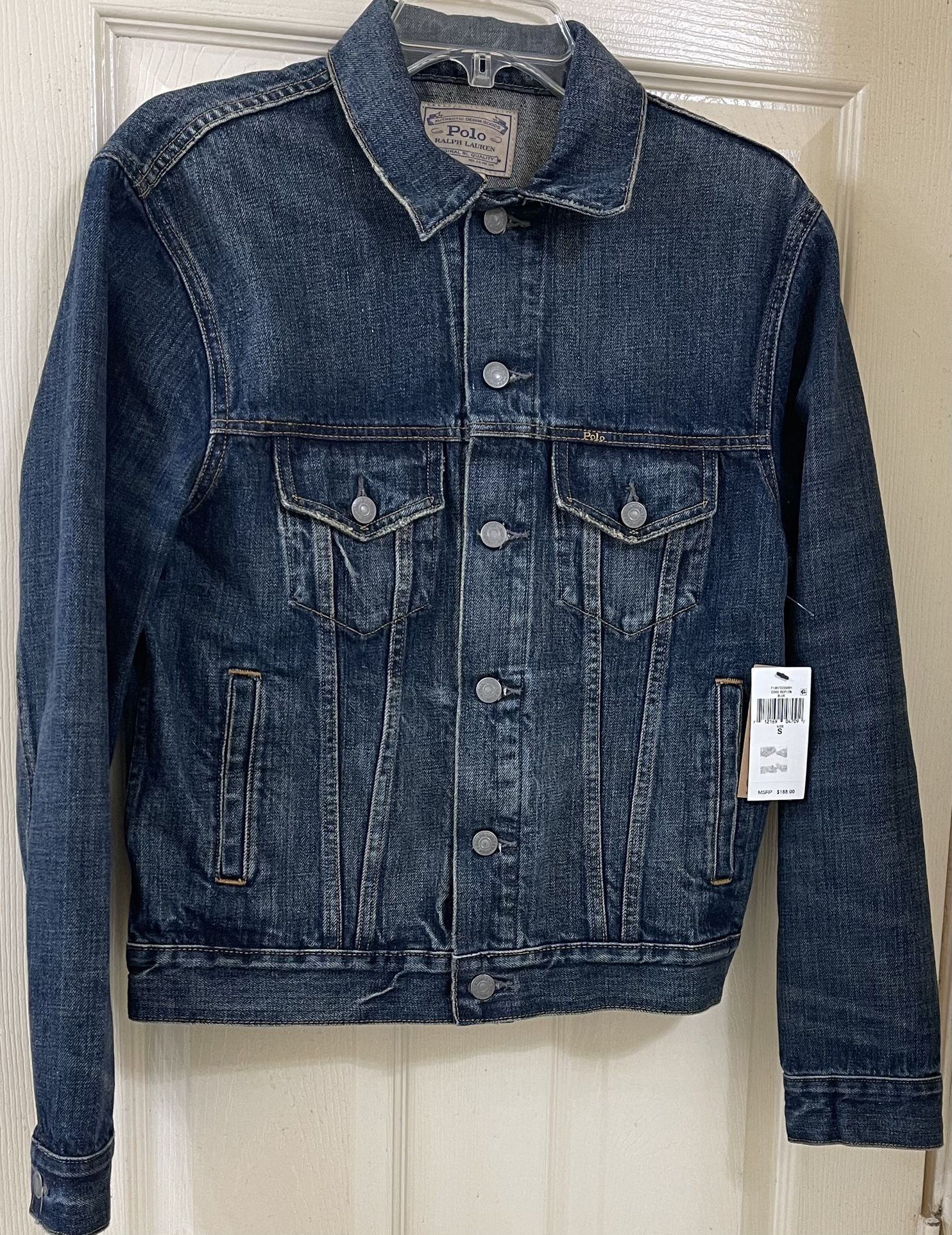 Polo Ralph Lauren Men's Denim Trucker Jean Jacket size S