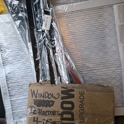 Windows rain guards. (2-sets).