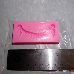 Silicon Mold For Fondant Or Chocolate $7