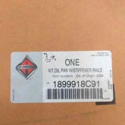 International Oil Pan kit W/Stiffener fits DT466E/DT570