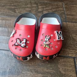 Light Up Minnie Mouse Crocs