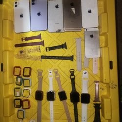 Iphones & Apple Watches All  Icloud Locked 