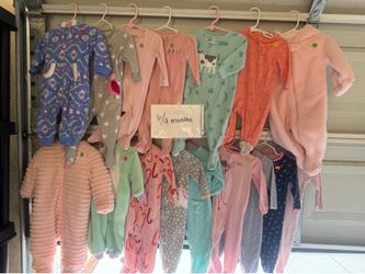 Baby girl sleepers