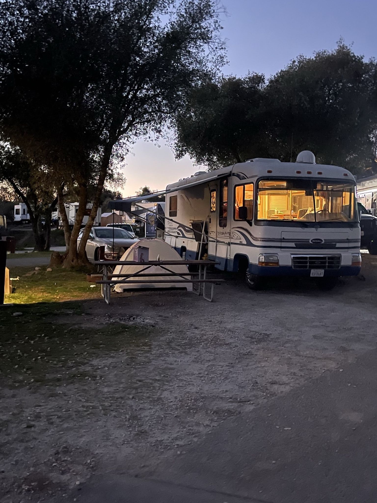 Rexhall Motorhome RV ready for Vacation